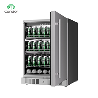 Refrigerador Compacto Integrable de 5.1 Pies Cúbicos para Encimera/Exterior con Certificación ETL/DOE/CEC, Nuevo Compresor BC-145A1EQ
