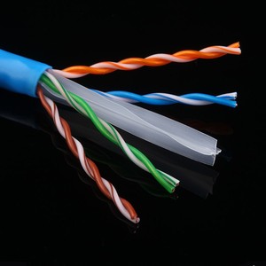 สายแลนแข็ง <span class=keywords><strong>u</strong></span>/<span class=keywords><strong>utp</strong></span> <span class=keywords><strong>6A</strong></span> แมว23AWG 0.57มม. PVC ผ่านการทดสอบช่องทางแข็ง305เมตรดึงได้ง่ายกล่องสีน้ำเงิน - Product Image 4