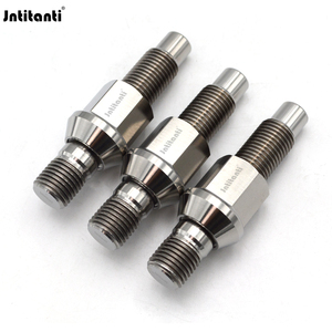 Nouveaux boulons de roue en alliage Ti-6Al-4V de grade 10.9, conversion de boulons de roue en écrous M12x1.5x78mm et M12x1.5x27mm pour voitures européennes - Product Image 2