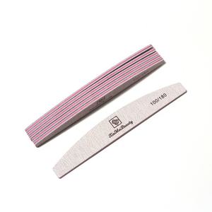 <span class=keywords><strong>Lime</strong></span> à ongles professionnelle 7 pouces, forme demi-lune, diamant, droite, <span class=keywords><strong>banane</strong></span>, ovale, logo personnalisé, outils pour ongles, grain 80/100/120/150/180/240 - Product Image 4