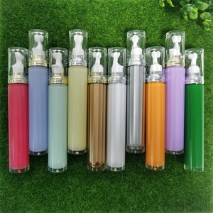 Flacon de crème contour des yeux 15ml 20ml avec bille massante, tube de baume à lèvres liquide ou brillant moulé par <span class=keywords><strong>injection</strong></span>, marque privée - Product Image 1