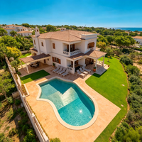 Villas de luxe préfabriquées, maisons portables internationales personnalisées, villas à structure en acier lourd sur mesure