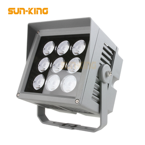 Lámpara Led cuadrada <span class=keywords><strong>para</strong></span> <span class=keywords><strong>Exterior</strong></span>, foco de 3 grados, 15W, 27W, 48W, IP65, 4000K, blanco cálido - Product Image 2
