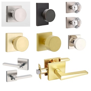 Satin Nickel cửa đòn bẩy xử lý ổ khóa USA nóng bán một cách nhanh chóng phát hành mở riêng tư ổ khóa Key ít ổ khóa - Product Image 3