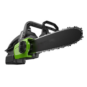 Scie à chaîne sans fil NEOBRISKEN 10 pouces haute puissance, batterie lithium rechargeable, petite scie à chaîne portative pour le travail du bois N066 sans balais - Product Image 5
