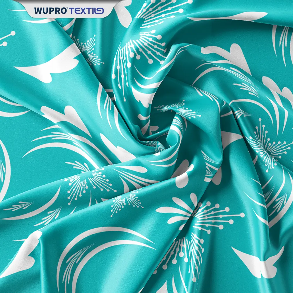 Tessuto tribale personalizzato 100% poliestere per pantaloni della pista di natale carino astratto stampa digitale