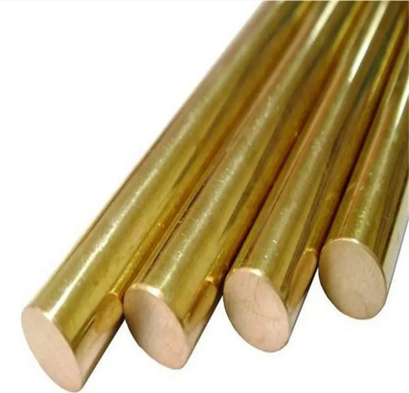 Cheap Price Brass Rod C21000 C2100 Pure Copper Bar High Quality Round Brass Bar for Sale Wholesale