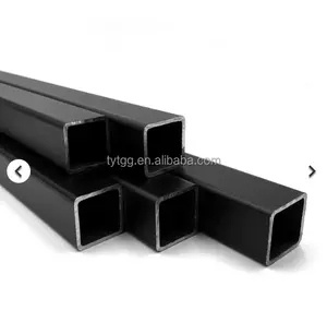 Black/Galvanized Surface ERW Welded Carbon Steel Pipe for architecture