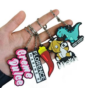 Design <b>Custom</b> 2D/3D Soft PVC Keychains, Make Rubber Keychains with Your Logo, Wholesale Cute <b>Custom</b> Keychains - Product Image 1