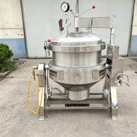 Autocuiseur Industriel Commercial en Acier Inoxydable Grande Capacité, Cuve de Cuisson Industrielle 50L-1000L pour Ligne de Production Alimentaire