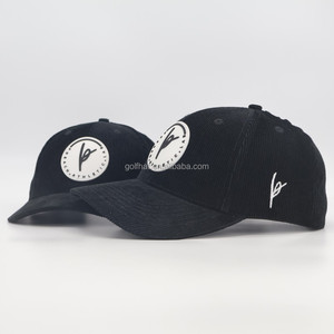 Hot Sale Wholesale Distressed Corduroy Washed 6 Panel Dad Hats Custom Embroidery Logo Unisex Vintage Baseball <b>Caps</b> for Men <b>Women</b> - Product Image 4
