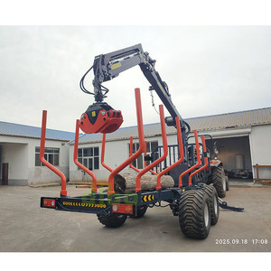 Trung Quốc CE <span class=keywords><strong>3</strong></span>-16 tấn lâm nghiệp thủy lực <span class=keywords><strong>log</strong></span> Trailer với cần cẩu thủy lực cánh tay hệ thống thủy lực Telescopic cánh tay cần cẩu bằng gỗ - Product Image 1