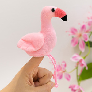 Burattini da Dito in Peluche da 9 cm, Animali di Peluche, Giocattoli Morbidi, Burattino Uccello in Peluche, Regalo di Compleanno, Mini Pappagallo in Peluche - Product Image 4