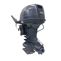 Moteur hors-bord à 2 temps 40hp Jet Drive Pump Drive Marine Engine Compatible avec le moteur de bateau YAMAHA d'origine et les pièces de rechange