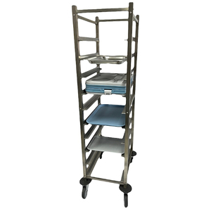 Carrello Portavivande in Acciaio Inox a 10 Livelli 1270 per Ospedale - Product Image 1