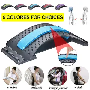 Back Stretcher Orthopedic Back Lumbar Support Stretch Acupuncture Magnetic Therapy Massager Lower Back Stretcher