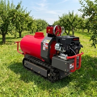 Pulvérisateur agricole autopropulsé à chenilles télécommandé de type pompe UCARRY, largeur de travail 45 cm, haute sécurité