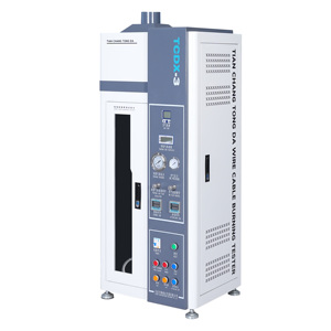 Professionele Vlamtestapparatuur Voor Draden En Kabels Iecul-Compatibele Verticale Vlamtester Betrouwbare Kabelverbrandingstestmachine - Product Image 4