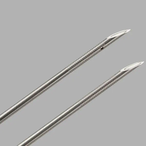 Aguja de Biopsia Chiba Desechable de la Mejor Calidad, Aguja de Trócar Chiba 18G con Punta Eco para Veterinaria - Product Image 2