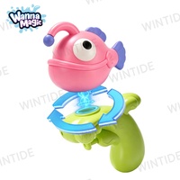 WANNA MAGIC Mini pistolet à eau en plastique en forme de requin baleine mignon pour les tout-petits et les enfants, plage, piscine, bain, été, à partir de 3 ans