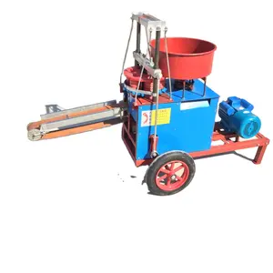 Small household sapling planting soil clod machine, pot soil filling machine, clod pot making machine