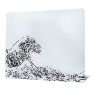 Tappetino per Mouse in Vetro <span class=keywords><strong>Personalizzato</strong></span> con Stampa a Motivi, Tappetino in Vetro Temperato Fotovoltaico Stampato - Product Image 4