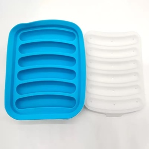 Molde de Silicona de Grado Alimenticio para Salchichas, Salchichas Caseras y Comida para Bebés |   Molde de 6 Cavidades Libre de BPA - Product Image 4