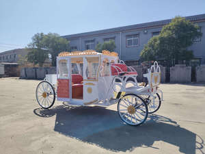 Nouvelle Magnifique et Somptueuse Calèche Royale de Visite des Monuments, Calèche de Mariage Cendrillon, Calèche Royale de Transport Spécial - Product Image 6