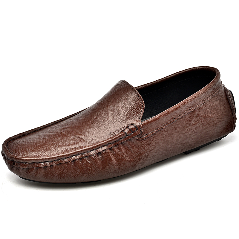 Men's Dress Shoes - Classic Leather Loafers for All Seasons