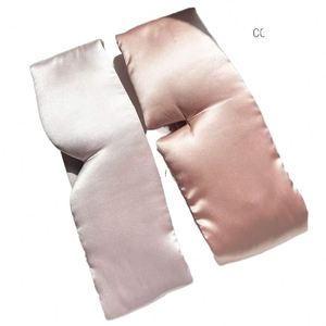 Masque de sommeil occultant 3D King Size 22 mm en soie de mûrier de grade 6A avec étiquette personnalisée pour cadeau – Soin de la peau - Product Image 1