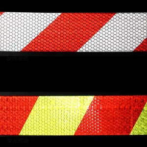 Hot Sale Custom ize Gedruckte Signal adhäsion Sicherheit Flagging Barrier Pvc Reflective Warning Tape