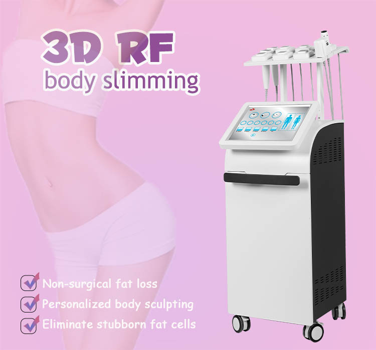 professional 10 handles cellulite body contouring 3d rf slimming trusculpt id and flex machine / trusculpt rf device