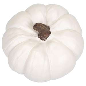 Bianco in ceramica pumpkins Classico Bianco 6 pollici Resina Raccolto Decorative di <span class=keywords><strong>Zucca</strong></span> - Product Image 2