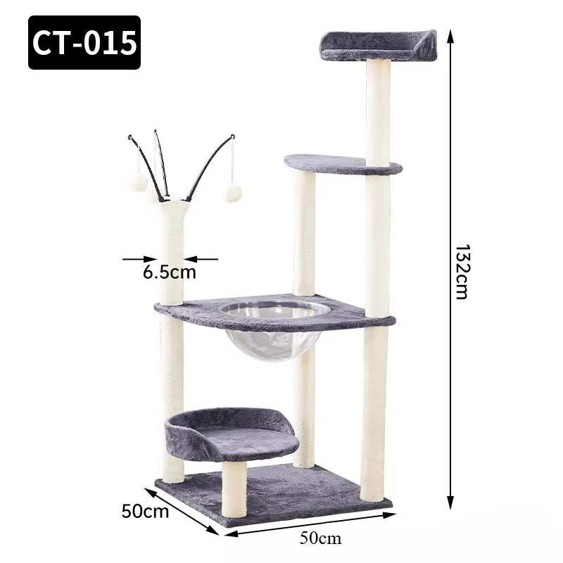 CT-015 Cat Climbing Frame 132cm
