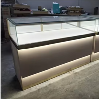 Compteur d'affichage optique élégant de lumière de MDF LED pour des montres et la vitrine de magasin de bijoux pour la décoration de magasin