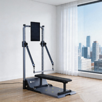 Gimnasio Multifuncional Aptus para el Hogar, Sistema Inteligente de Ajuste de Peso, Plegable y Portátil para Entrenamiento de Cuerpo Completo, Gimnasio Master