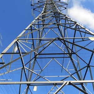 Pylône électrique de montagne, tour de transmission renforcée et surélevée pour traversées de rivières et de vallées - Product Image 4