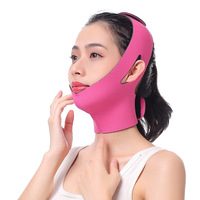 Patch liftant pour le menton, réducteur de double menton, ceinture de lifting facial, bandage anti-rides, bandeau facial, sangle de lifting en V pour femmes