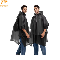Poncho PEVA multicolore pour activités de plein air Imperméable Poncho Imperméable pour adultes Imperméable réutilisable Imperméable Imperméable