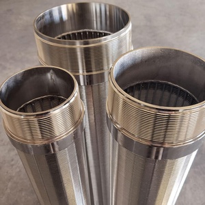 40 ميكرون الفولاذ المقاوم للصدأ بشاشة إسفين 316l Johnson على شكل V من الفولاذ المقاوم للصدأ - Product Image 4