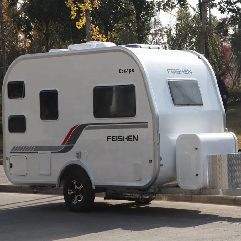 Caravana Camper remolque pequeño Mini Caravane Motor casa Offroad Rv caravanas y autocaravanas