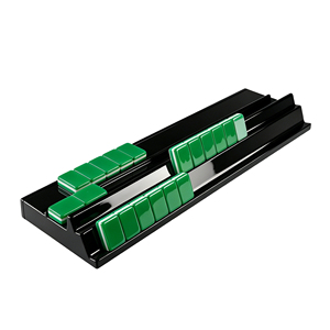 Support de Mahjong à double couche avec finition laquée, 2-en-1, en <span class=keywords><strong>bois</strong></span> massif, magnétique, pour l'affichage et le divertissement - Product Image 1