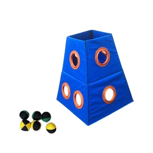 Outdoor Kids Giant Yard Toss <strong>Game</strong> <strong>Cornhole</strong> Tower Ball <strong>Game</strong> - Product Image 1