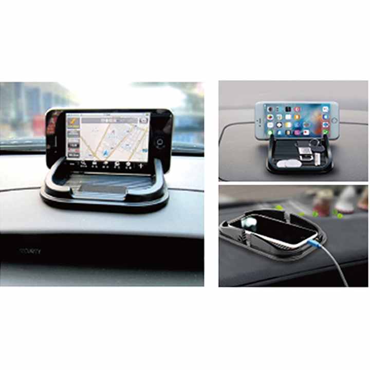 Non-Slip Silicone Dashboard Mat, Cell Phone Holder, and Small Item Organizer for Cars - Cars & Motorcycles / Car Accessories