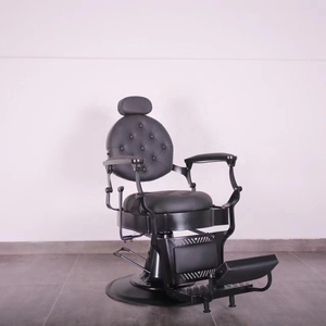 Salone Vintage mobili hairdressing sedie barbiere <span class=keywords><strong>Istanbul</strong></span> retrò sedia da barbiere per gli uomini ZY-BC8840 - Product Image 2