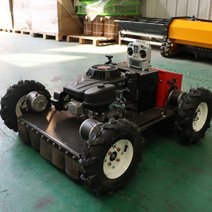 <span class=keywords><strong>Robot</strong></span> de cortacésped sobre orugas con control remoto eléctrico directo del fabricante en el jardín - Product Image 5