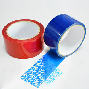 เทปซีลกันการแกะ ป้องกันการปลอมแปลง สีฟ้า ราคาพิเศษ สำหรับปิดผนึกกล่อง - Product Image 5