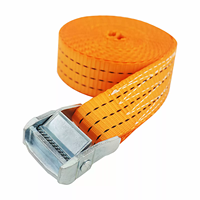 Sangle de fixation à boucle à came de 38 mm (1,5 pouce), ceinture de maintien de cargaison pour le serrage et la fixation des marchandises