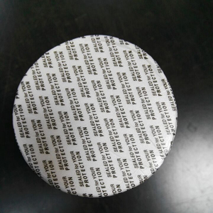 INTY - Tapón de Botella de Inducción de Grado Alimenticio Hecho en China, Revestimiento de Sellado Compuesto, Protección Sellada con Lámina de Aluminio Sensible a la Presión - Product Image 1