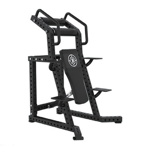 YLSY001YD147 YLSY Équipement de fitness YLSY, Rack de squat en acier pour press à épaules, pile de poids de 80 kg, Caractéristiques de sécurité, Renforcement du tronc - Product Image 2